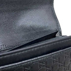 Bow Continental Wallet Guccissima Leather