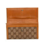 Ophidia Continental Wallet GG Coated Canvas