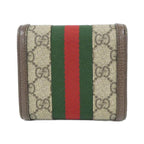 Ophidia French Flap Wallet GG Coated Canvas Compact