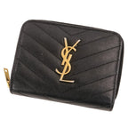 Classic Monogram Zip Around Wallet Matelasse Chevron Leather