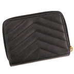 Classic Monogram Zip Around Wallet Matelasse Chevron Leather
