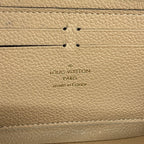 Clemence Wallet Monogram Empreinte Leather