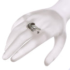 Cheval Horse Band Ring Sterling Silver