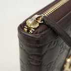 Web Zip Around Wallet Guccissima Leather