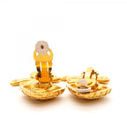 Earrings Gold-Tone Metal