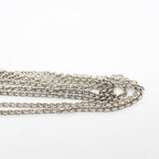 Infinity Pendant Necklace Sterling Silver