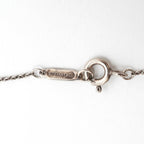 Notes Bar Pendant Necklace Sterling Silver with Diamond