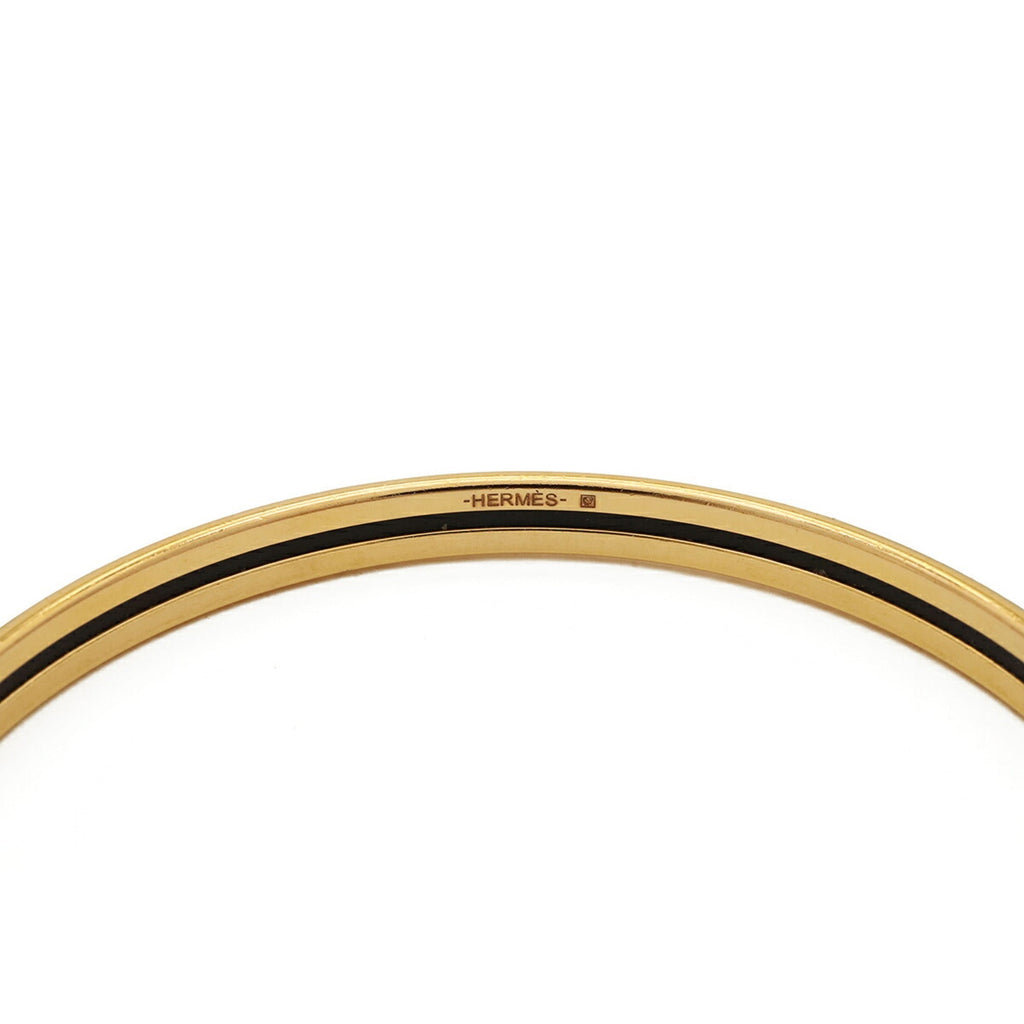 Extra Fun Bangle Bracelet Gold White and Orange