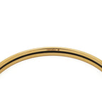 Extra Fun Bangle Bracelet Gold White and Orange
