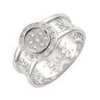 Icon Ring 18K White Gold and Diamond