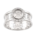 Icon Ring 18K White Gold and Diamond
