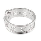 Icon Ring 18K White Gold and Diamond