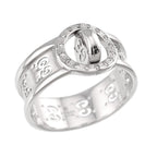 Icon Ring 18K White Gold and Diamond