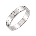 Band Ring 18K White Gold