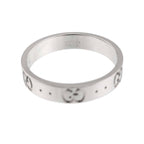 Band Ring 18K White Gold