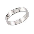 Band Ring 18K White Gold