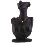 Bean Pendant Necklace 18K Yellow Gold 7.8mm