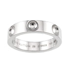 Band Ring 18K White Gold