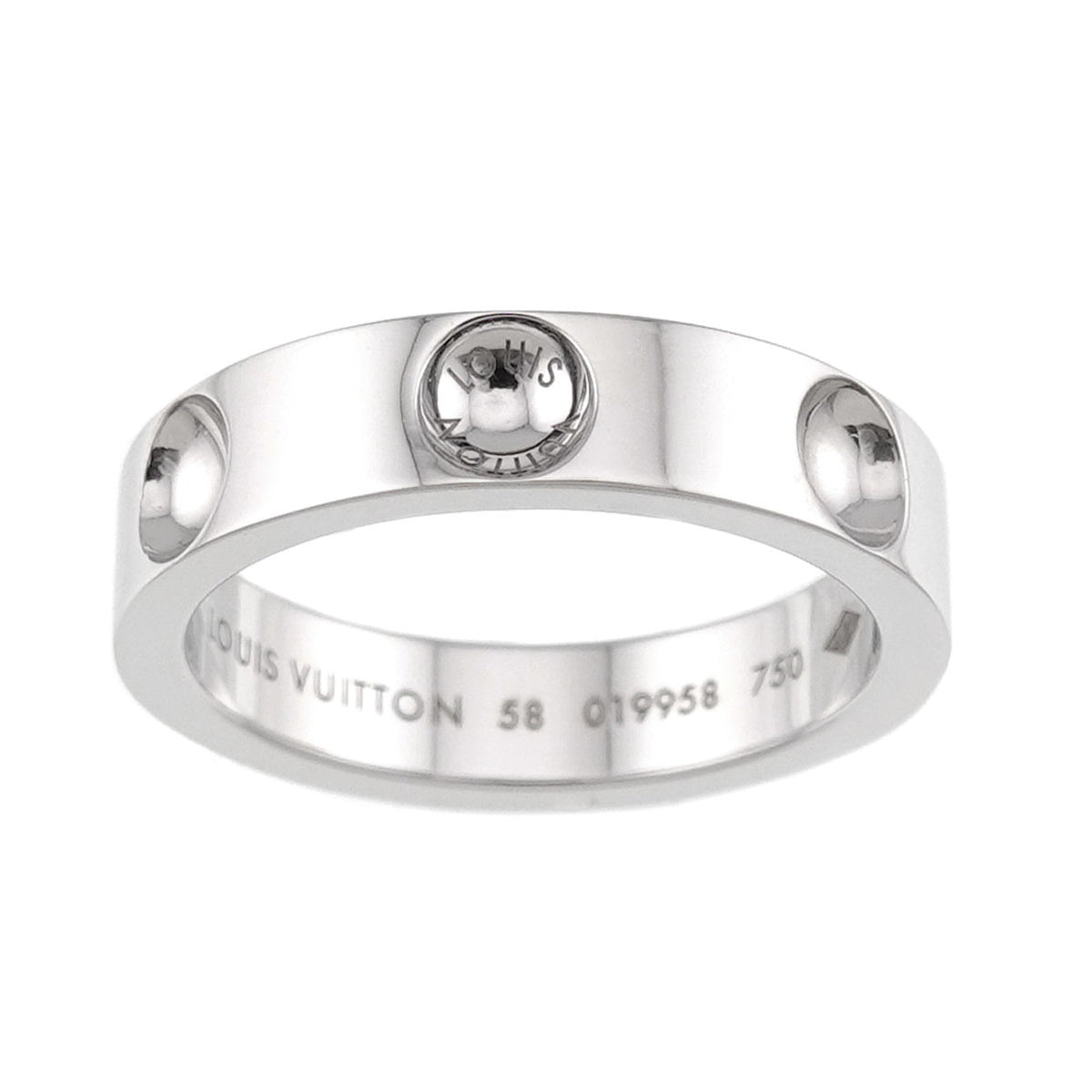 Band Ring 18K White Gold