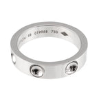 Band Ring 18K White Gold