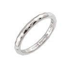 Alliance Monogram Infini Ring 18K White Gold