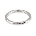 Alliance Monogram Infini Ring 18K White Gold