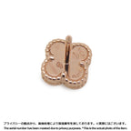 Sweet Alhambra Earrings 18K Rose Gold and Carnelian 18K Rose Gold