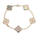 Vintage Alhambra Bracelet 18K Rose Gold
