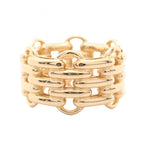 Chain Motif Ring Metal