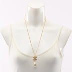 CC Logo Pendant Necklace Metal