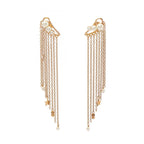 Pearl Earrings Gold and Faux Pearl