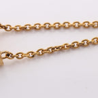 Essential V Pendant Necklace Gold Plated