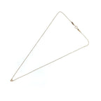 Elsa Peretti Diamonds By The Yard Pendant Necklace 18K Rose Gold and Diamond