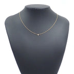 Elsa Peretti Diamonds By The Yard Pendant Necklace 18K Yellow Gold and Diamond