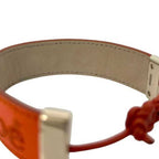 Bracelet Orange Leather