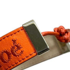 Bracelet Orange Leather
