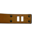 Mini Dog Bracelet Leather and Swift Leather Navy
