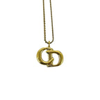 Vintage Pendant Necklace Gold