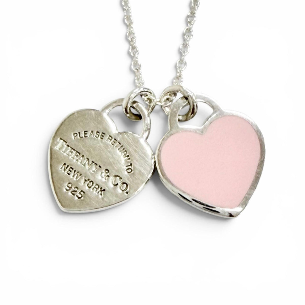 Return To Tiffany Heart Tag Pendant Necklace Sterling Silver