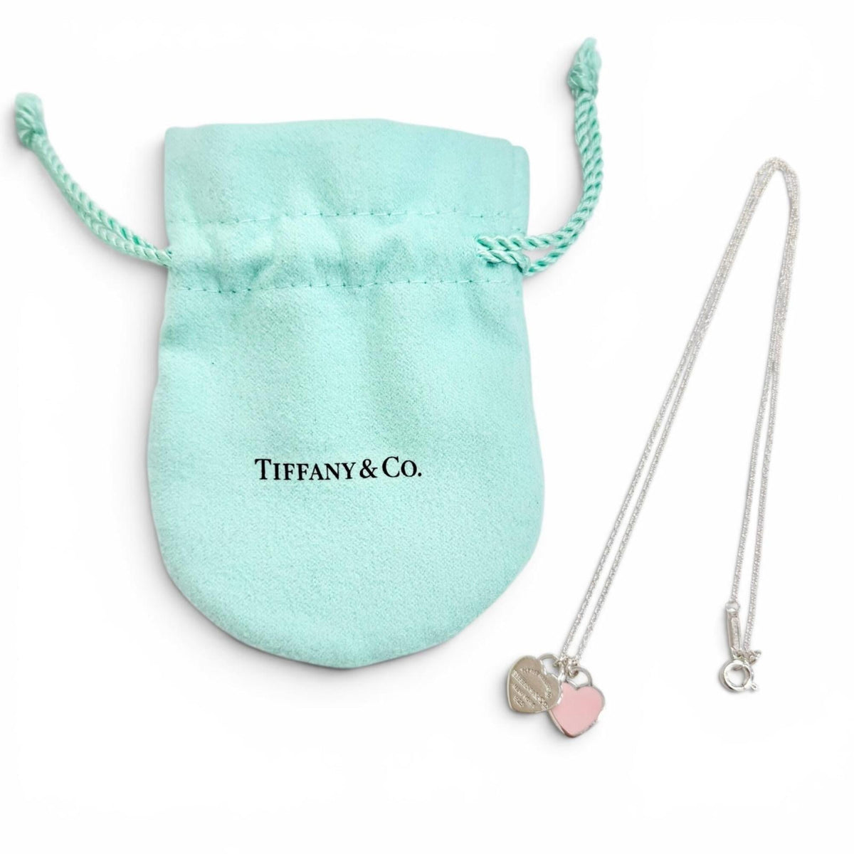Return To Tiffany Heart Tag Pendant Necklace Sterling Silver