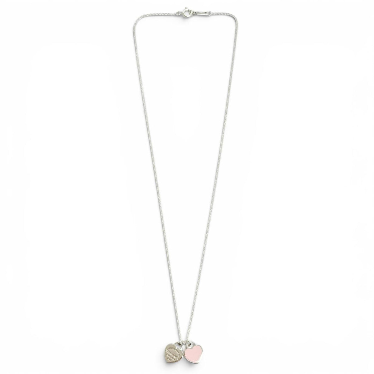 Return To Tiffany Heart Tag Pendant Necklace Sterling Silver