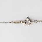 Heart Lock Pendant Necklace Sterling Silver