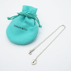 Heart Lock Pendant Necklace Sterling Silver