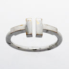 T Wire Ring 18K White Gold