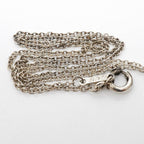 Small Cross Pendant Necklace Sterling Silver