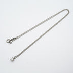 Solitaire Pendant Necklace Platinum with Diamond
