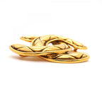 CC Logo Brooch Metal