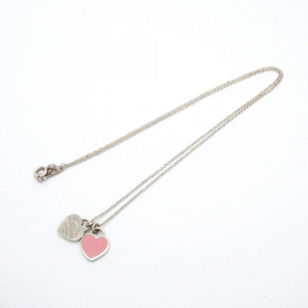 Return To Tiffany Heart Tag Heart Pendant Necklace Sterling Silver