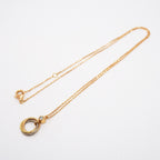 Trinity Pendant Necklace 18K Tricolor Gold