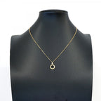 Trinity Pendant Necklace 18K Tricolor Gold